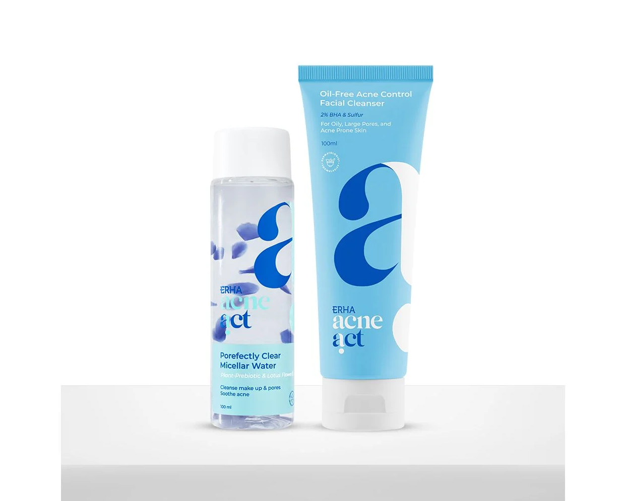  ERHA AcneAct Double Acne Cleanser - Oily + Acne Prone 